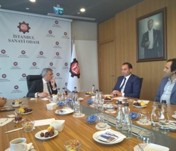 İst. San.Odası başkanımız Erdal Bahçıvan beyle yeni projemiz hakkındaki görüşme.